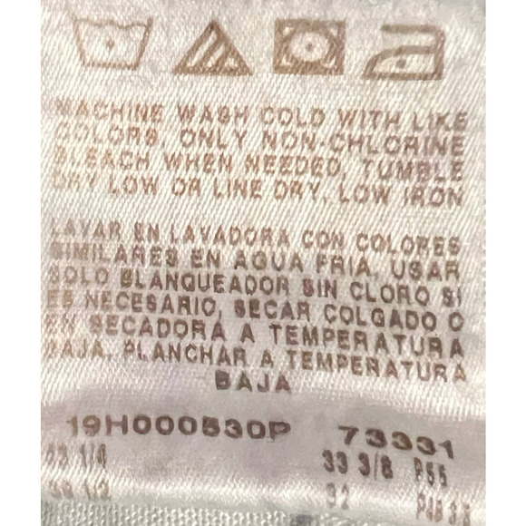 Lee Men's Slim Fit Denim Jeans Size 38 x 32 31" Inseam x 19" Waist‎ x 11" Rise - Picture 5 of 5